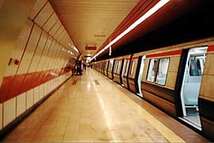 Dobner metal ceilings in subway stations, Istanbul - Turkey